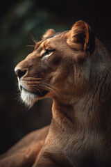 Fototapeta premium capture stunning portraits of top rare mammal species against clean minimalist background