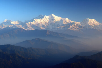 Obraz premium explore majestic peaks of top mountains in world particularly focusing on aweinspiring mountain ranges of asia