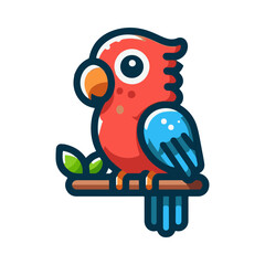 
parrot illustration design