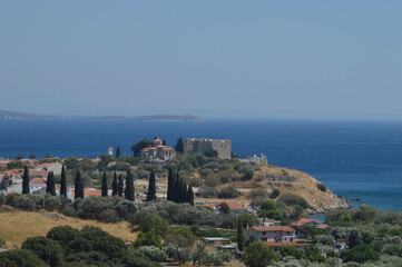 Obraz premium view from the top of the hill