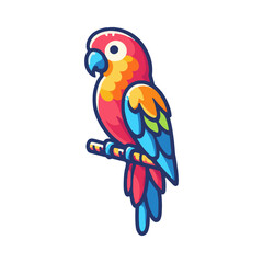 
parrot illustration design