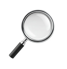 Simple magnifying glass icon