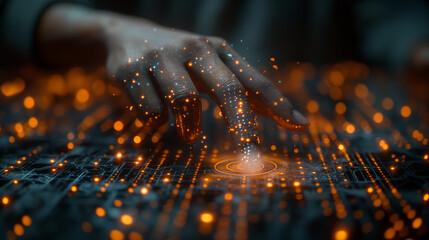 concept of digital technology internet web servers future technologies computers computational programs code with artificial intelligence