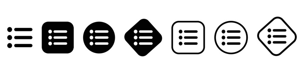 hamburger menu icon. hamburger menu  icon vector.  hamburger menu icon set	
