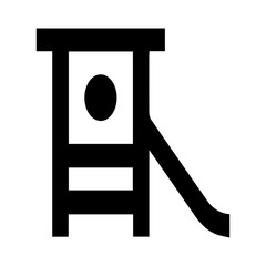 Naklejka premium Kids Playground Slide
