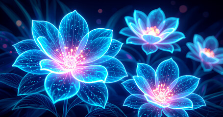 abstract blue background