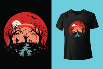happy halloween t shirt design