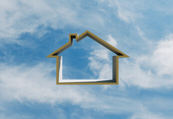 Naklejka premium House Symbol 