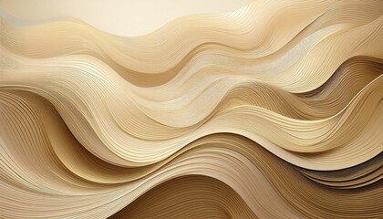 Fototapeta premium beige waves background