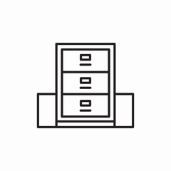 icon vector shelf bookcase