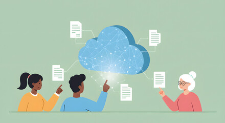 Cloud Computing and Data Management: Team Collaboration on Digital Documents in the Modern Era with Seamless Cloud Integration and Accessibility