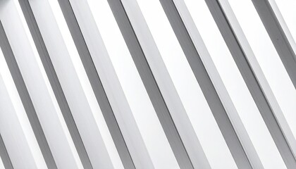 Obraz premium Abstract White and Grey Parallel Lines Texture Background