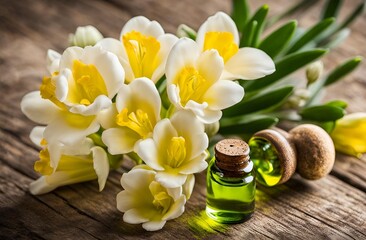 Freesia flowers with a sweet fragrance, known for their calming properties. Ideal for creating a peaceful and soothing atmosphere in any space.