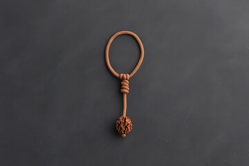 Raw organic spiritual wooden bead strand high resolution picture