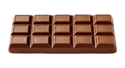 Dark chocolate bar, rectangular shape, divided into squares (4)