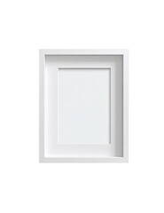 Empty white picture frame (6)