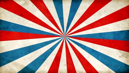 Retro radiating stripes on aged paper