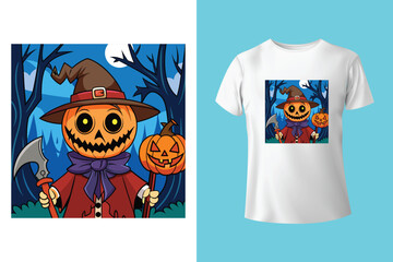 Happy Halloween t shirt design template