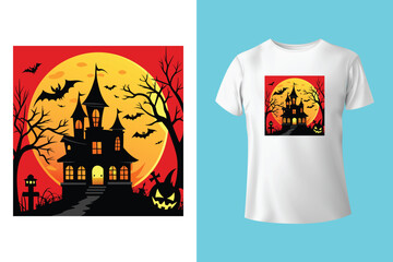 happy halloween T shirt design