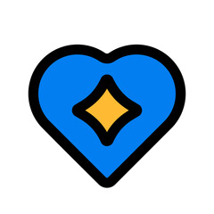 health track fill color icon