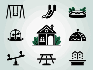 set of food icons