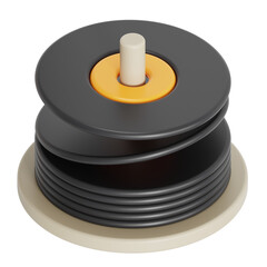 CD Rom 3D Illustration