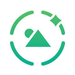 generate picture gradient icon