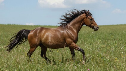 Obraz premium Echoes of Freedom and Strength generative ai