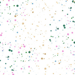 A Colorful Splatter Design Set Against a Crisp White Background for a Contemporary Look