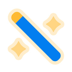 magic wand sticker 