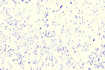 Blue ink splashes and abstract background. Blue and white background. Pattern and textured illustration. 