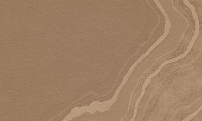 Abstract soil and rock background. Brown weathered layered rock
