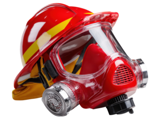 gas mask isolated on white background