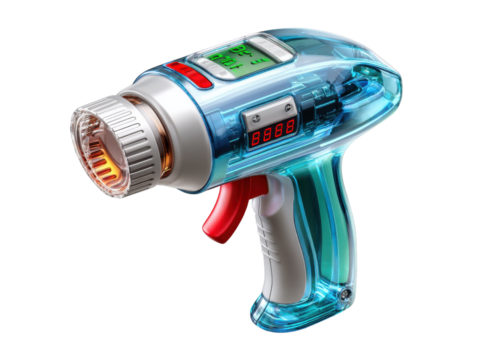 electric drill isolated on white background