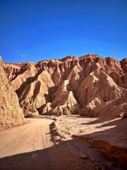 Valle de Marte en San Pedro de Atacama, norte de Chile.
