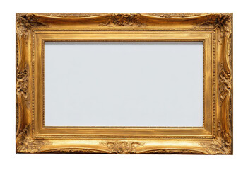 Gold ornate picture frame (1)