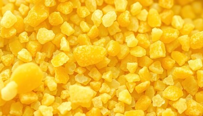 Microscopic view of starch granules, showing varying sizes and shapes,  corn,  microscopy