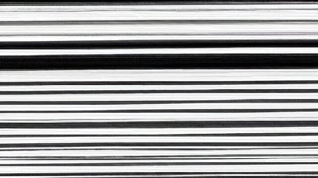 Alternating black and white parallel lines