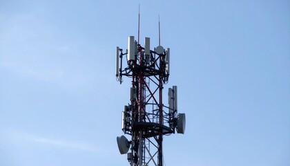 Cellular Tower Antennas Wireless Communication Infrastructure Technology