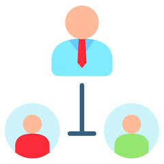 Network Icon Mini Illustration Icon. Use For Modern Concept, Print, Ui, Ux Kit, Web And App Development. Vector Related To Office, Education, Examination And More