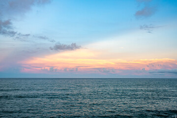 Obraz premium 夕焼けの海