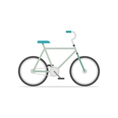 Fototapeta premium Minimalist Bicycle Illustration