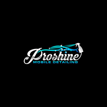 mobile detailing logo design