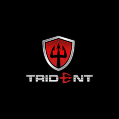 trident logo vector