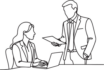 secretary and her jobs