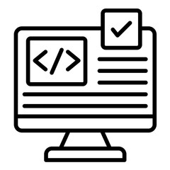 Coding  Icon Set Multiple Style Collection