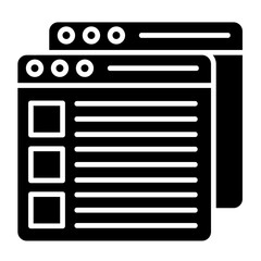 Website  Icon Set Multiple Style Collection