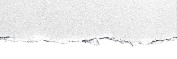 Ripped white paper edge against black background (2)