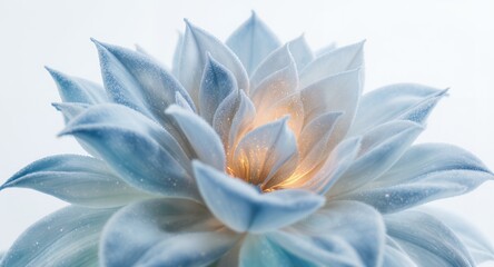 Floral Abstract with Sparkling Details