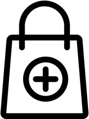 bag, shopping bag icon
